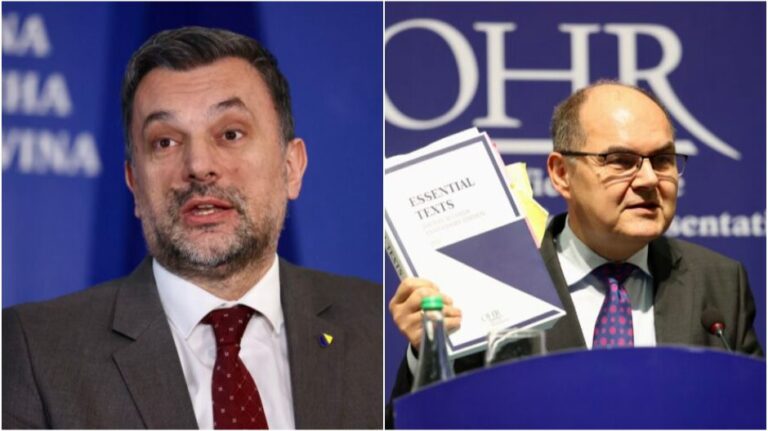 Konaković poručio Šmitu: Nikad nećemo dozvoliti da se Izetbegović izjednači s ratnim zločincima