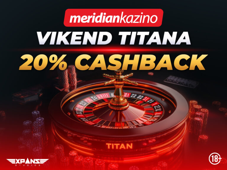 MERIDIAN KAZINO: Zavrti Titan Roulette i preuzmi cashback