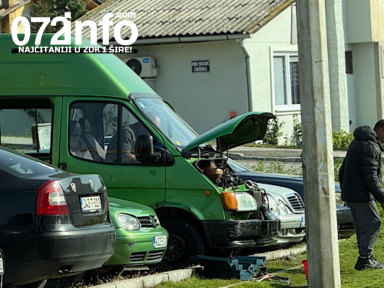 Divlji automehaničar na parkingu u Radakovu: Svakodnevna buka i opasnost za djecu