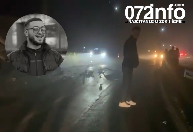 Očevidac nesreće za “072info”: Teško je pričati, momak je krkljao krv, direktno udario u kamion