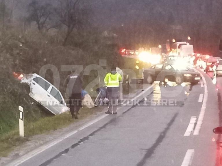 Saobraćajna nesreća na M-17 kod Begovog Hana