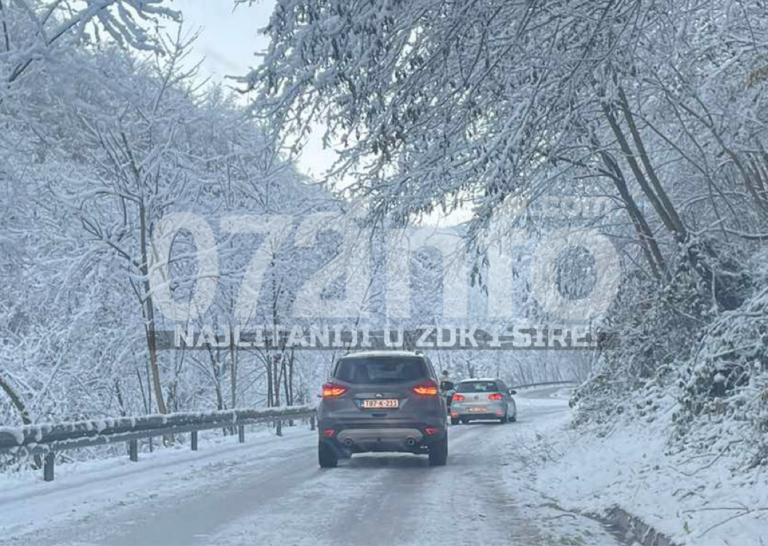 Poledica paralizirala put od Topčić Polja do Starine i Bistrice: Mještani i radnici u problemima