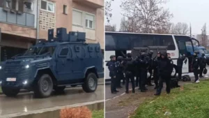 ZAKUHALO SE | Stanje haotično: Duge cijevi na ulicama Sjeverne Mitrovice nakon eksplozije