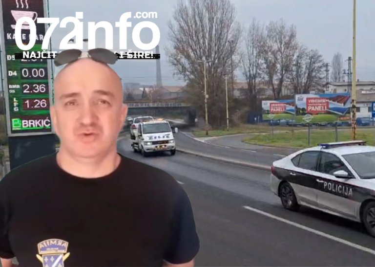 DRAMA U ZENICI: Hajriz prijetio da će aktivirati bombu u policijskoj stanici, 072info donosi ekskluzivni video