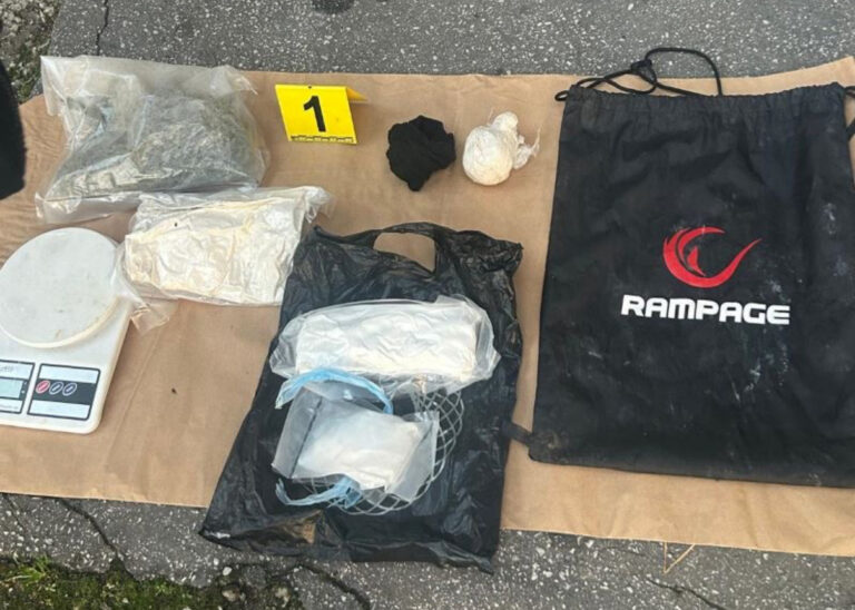 Veliki udar na narko-tržište u Zenici: Policija oduzela više od 2 kg droge u centru grada