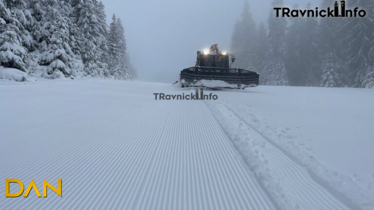 Ekstra vijest: Ratraci su na stazama, sutra ujutro se pale ski liftovi na Vlašiću!
