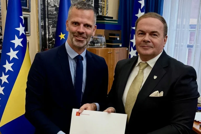 Novoimenovani ambasador Danske u BiH predao kopije akredativnih pisama