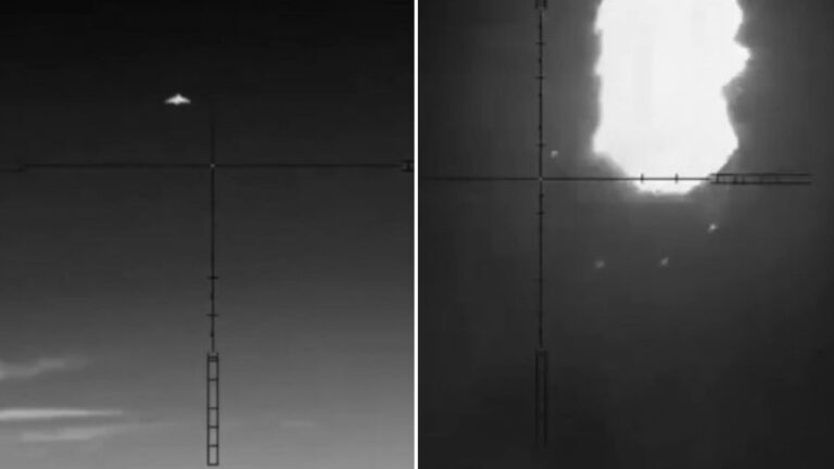 Ukrajinci mitraljezom srušili ruski dron iznad Kijeva, pojavio se i navodni snimak