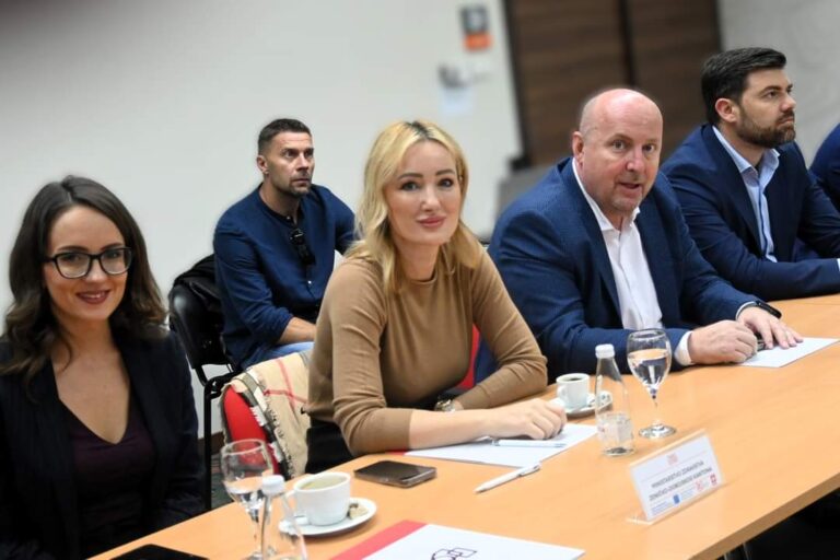 Ministrica Salčinović prisustvovala sastanku u sklopu projekta “Zdrave zajednice u Bosni i Hercegovini