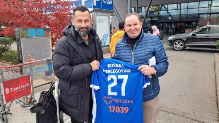 Hasan Salihamidžić održao obećanje i stigao u BiH 