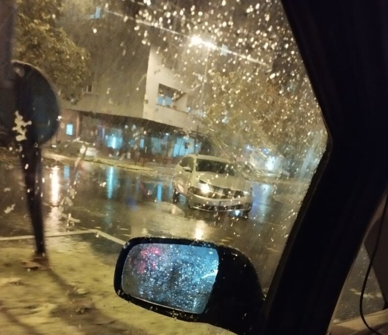 Prvi snijeg izazvao saobraćajni udes u Zenici
