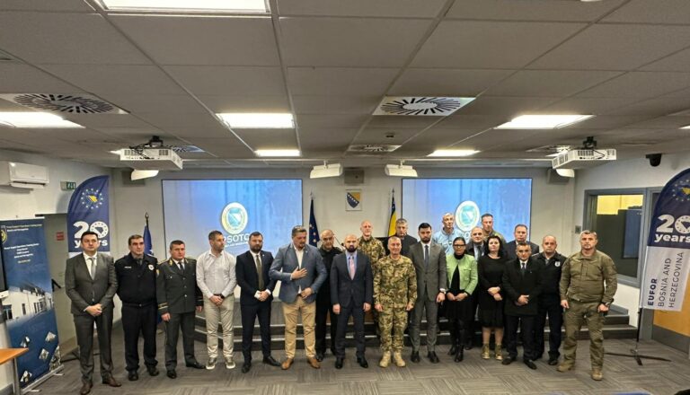 Ministar Isak prisustvovao dvadesetoj godišnjici EUFOR-a i radnom sastanku između EUFOR-a i ostalih agencija za provođenje zakona u BiH