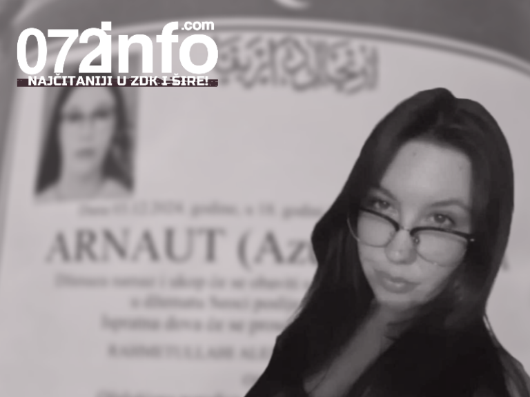 Tuga u Zenici: Poznat termin dženaze mladoj Nejri Arnaut