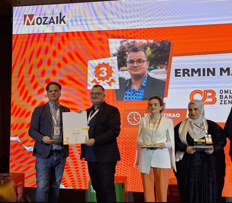KAKVA ČAST | Zeničanin Ermin Mandžuka svrstan u TOP 10 volontera u Bosni i Hercegovini