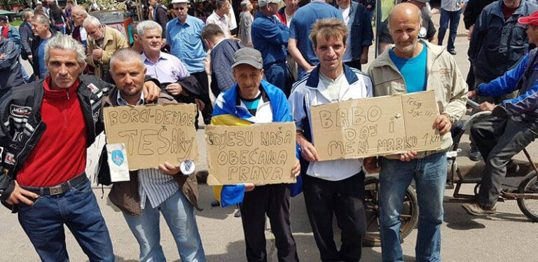 Ratni vojni invalidi ZDK najavljuju protest pred zgradom Vlade u Zenici