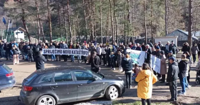 Konjic: Protesti protiv obnove mini hidrocentrale!