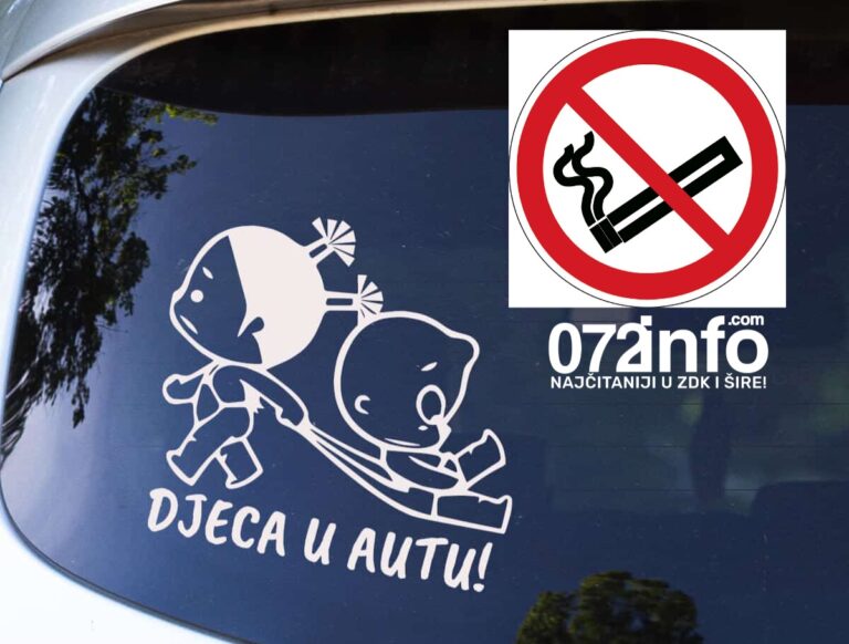 Građani u Federaciji BiH suočeni s kaznama za pušenje u privatnim vozilima u prisustvu maloljetnika