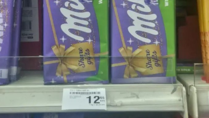 Sramotno: Velika Milka u Sarajevu košta više od 12 KM!
