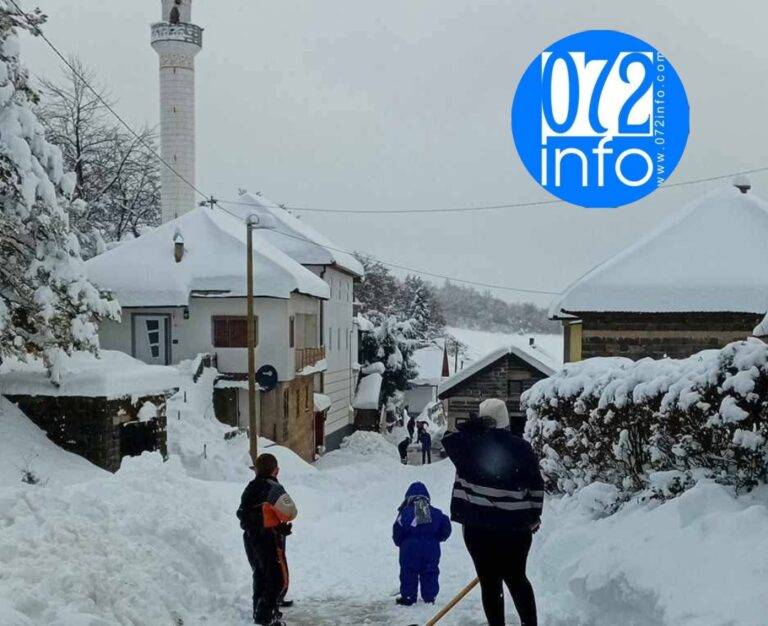 KAKAV PRIZOR NA DOBRILJENU: I veliki i mali čistili ulice sela od snijega