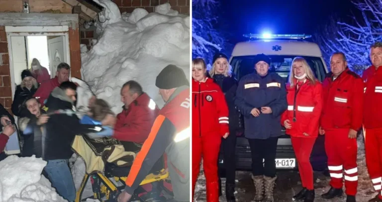Naklonite se bh. herojima: Dijete na respiratoru, struje nema – Satima su išli kroz snijeg