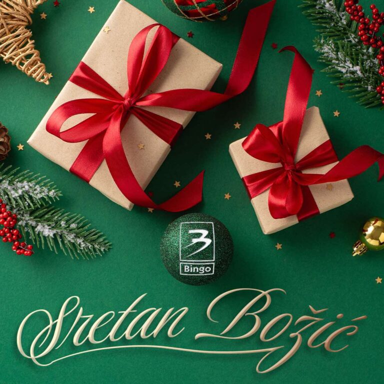 Bingo Group uputio čestitku za Božić: Snijeg okitio praznike nakon duge pauze