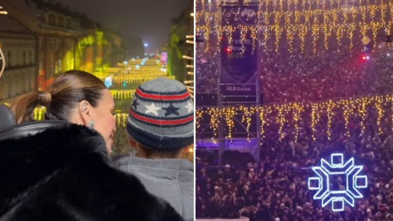 Severina objavila snimak s dočeka u Sarajevu uz sjajnu poruku: “On i ja i vas 55 tisuća, vi prekrasni ljudi”
