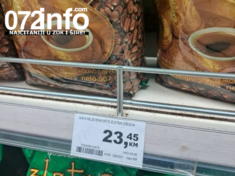 CIJENA KAFA DOSTIGLA REKORDNE IZNOSE: Građani u šoku, Zeničanin ostavio zanimljiv komentar