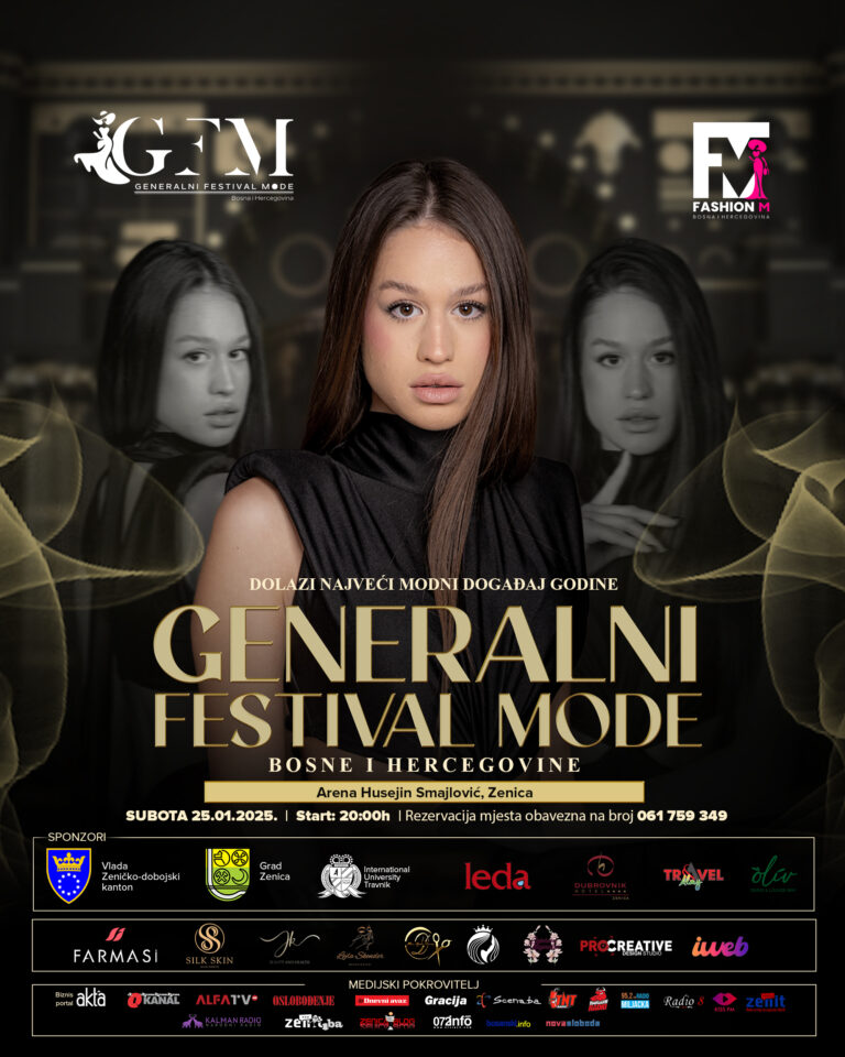Generalni Festival Mode BiH 2025: “Nosimo domaće” u Zenici