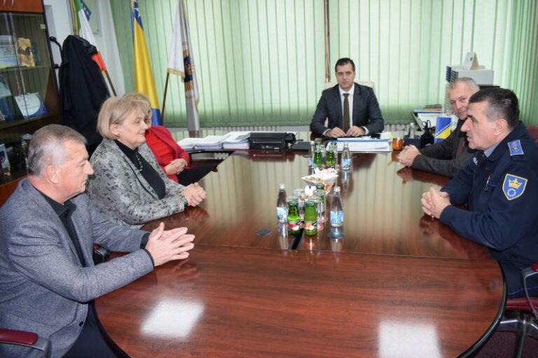 Ministar Vračo i komesar Gazić primili u posjetu delegaciju Kantonalnog tužilaštva Zeničko-dobojskog kantona