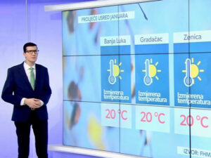 Bosna i Hercegovina: Temperaturni skok od 35 stepeni u samo 48 sati