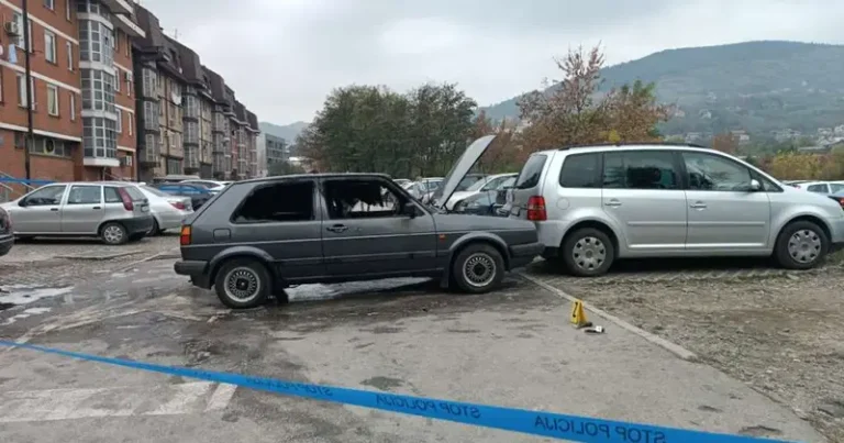 ZENICA: Jutrošnji požar sa parkiranog “passata” proširio se i na “golfa” te kombi “citroena”