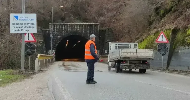 Očekuju se gužve: Počinju radovi u tunelu na najprometnijem putnom pravcu u BiH