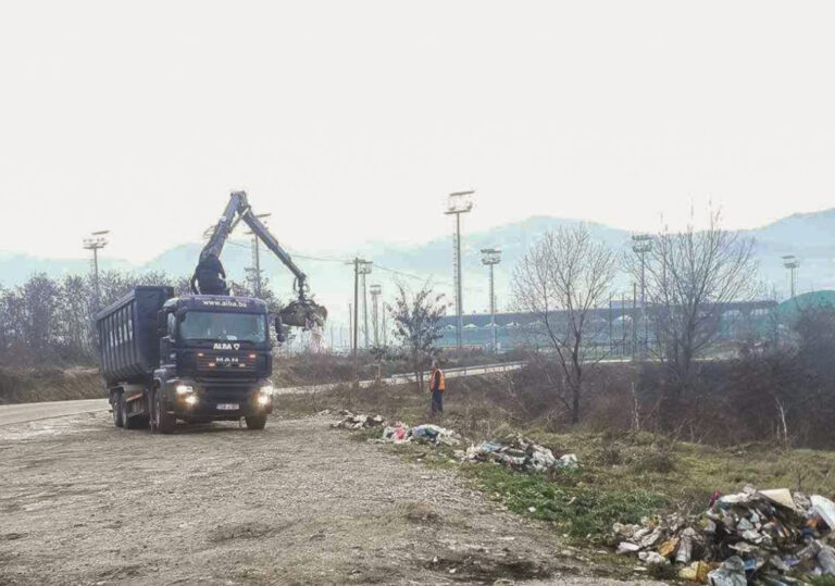 Radnici ALBA Zenica očistili lokaciju na Crkvičkom brdu