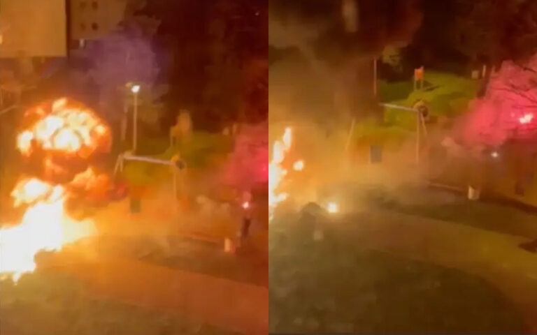 Grupa mladih Banjalučana pravila bakljadu pa došlo do eksplozije, policija na terenu