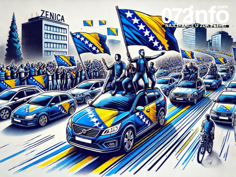 Zeničani organizuju defile automobila povodom Dana nezavisnosti BiH