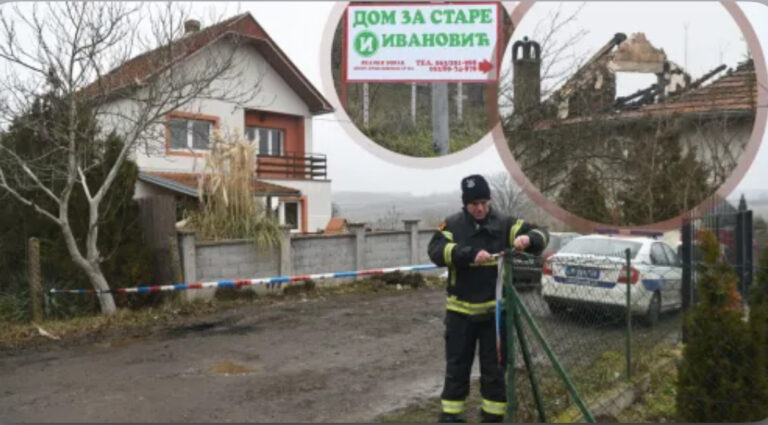 Četiri osobe uhapšene u Srbiji zbog požara u staračkom domu