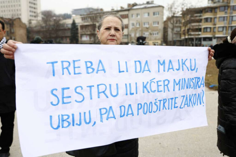 Treba li majku, sestru ili kćerku ministra da ubiju pa da pooštre zakone?