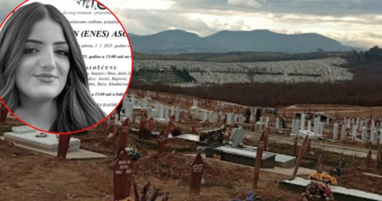 TRAGIČNA SMRT DJEVOJČICE: Rijeka ljudi na dženazi mlade Lejan
