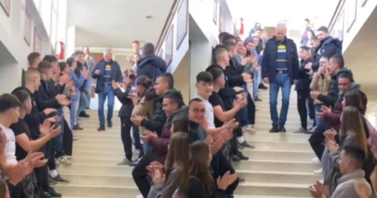 Ovo će pamtiti do kraja života: Učenici u BiH priredili dirljiv ispraćaj omiljenom domaru