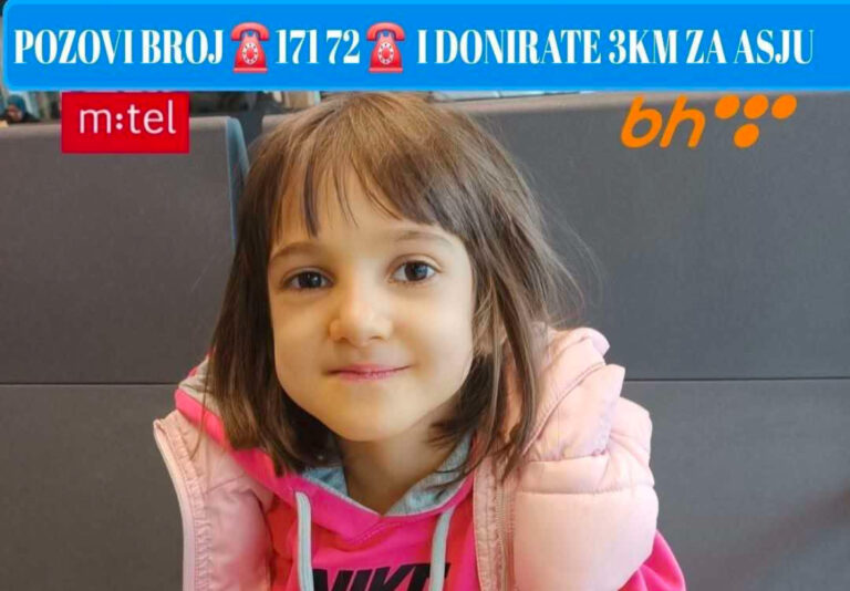HITAN APEL ZA POMOĆ: Pomozimo malenoj Asji