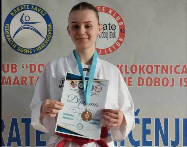 Anesa iz Viteza ponovo blista na tatamiju: Zlatna medalja u Doboju!