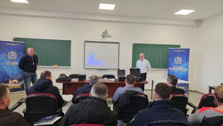 U Upravi policije MUP-a ZDK realizovana obuka policijskih službenika i ispunjeni svi uslovi za početak korištenja uređaja “Buster K910G”