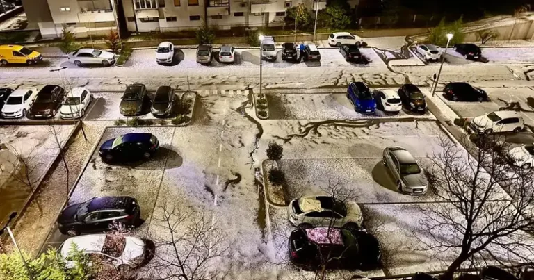 Jako nevrijeme kasno sinoć zahvatilo brojne dijelove BiH, neka mjesta zabijelila