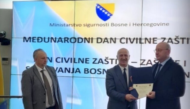Dok država “gori” Ministarstvo sigurnosti BiH daje zahvalnice