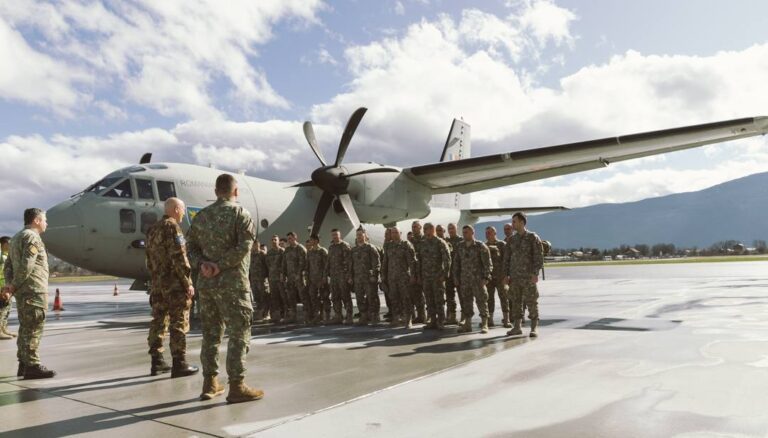 Prvi vojnici rezervnog sastava EUFOR-a stigli na sarajevski aerodrom
