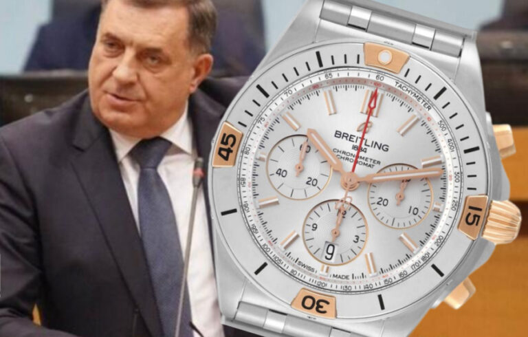 Milorad Dodik na sjednicu dolazi sa satom od 12.000 eura