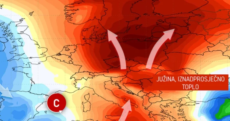 Šta nas čeka naredne sedmice? – Iznadprosječna toplina, južina, ali…