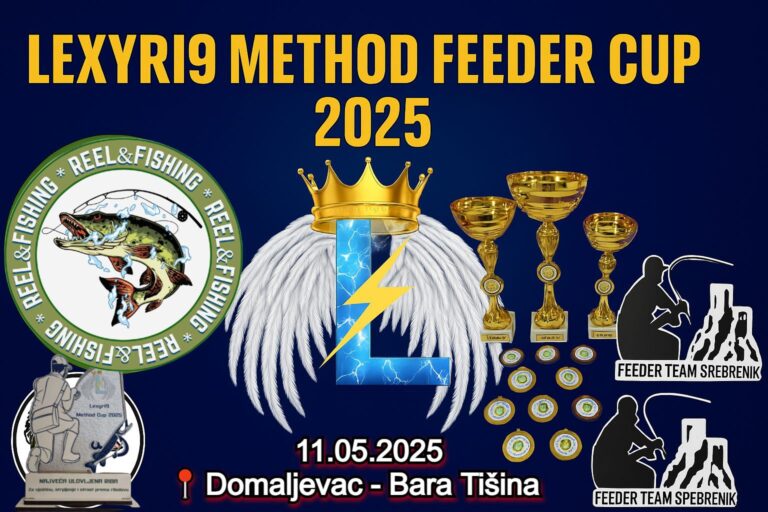 Lexyri9 Method Feeder Cup 2025 – Ribolovački spektakl u Domaljevcu