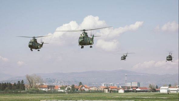 EUFOR izvodi helikopterske vježbe širom Bosne i Hercegovine