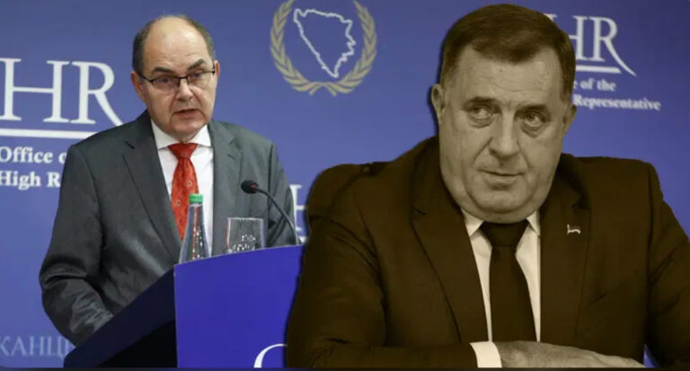 Schmidtova poruka za Dodika: “O državnim institucijama BiH nije moguće pregovarati”